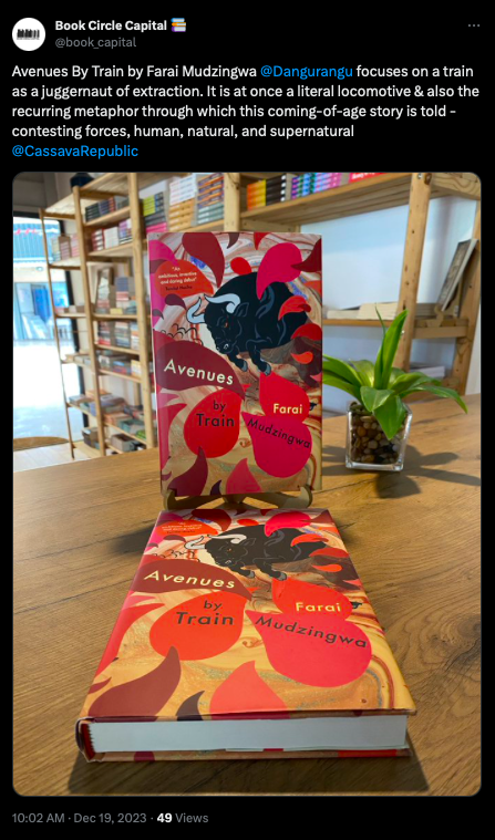 Picture of a book on a table